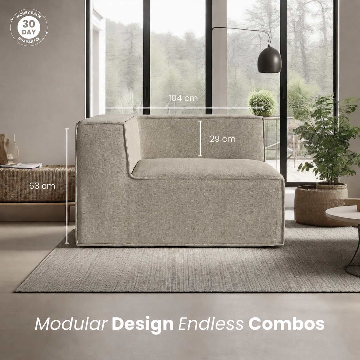 Moduri Corner | Beige