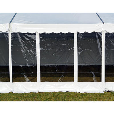 Side 2,2m vit - kd/dörr - panorama, vit PVC