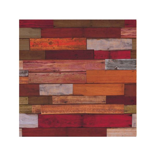 WERZALIT - Red Plank bordsskiva fyrkant
